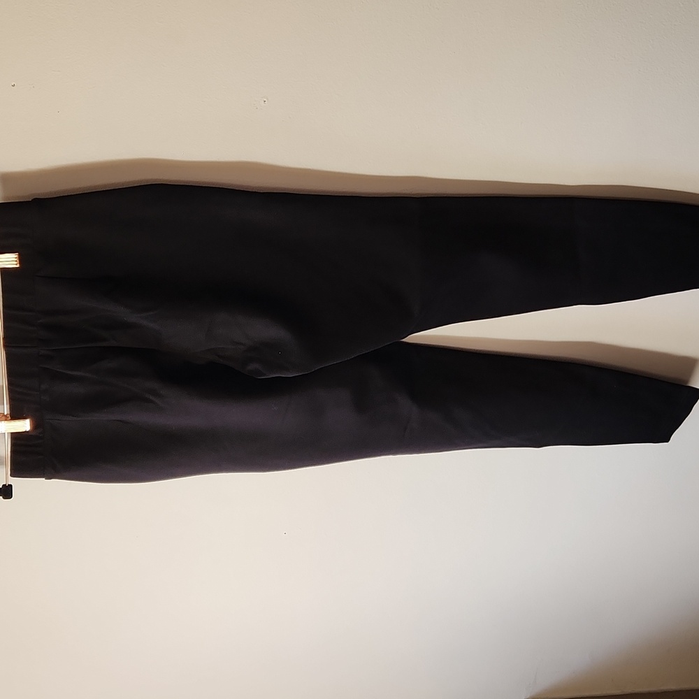 UNIVERSAL STANDARD Minimalist Moro Pocket Signature Ponte Pants Black, Size 6-8 - Picture 10 of 12